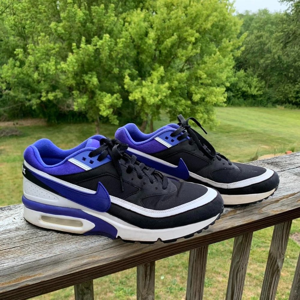 Vintage Nike Air Max BW Persian Violet '16 Black White MENS 11.5 819522-051